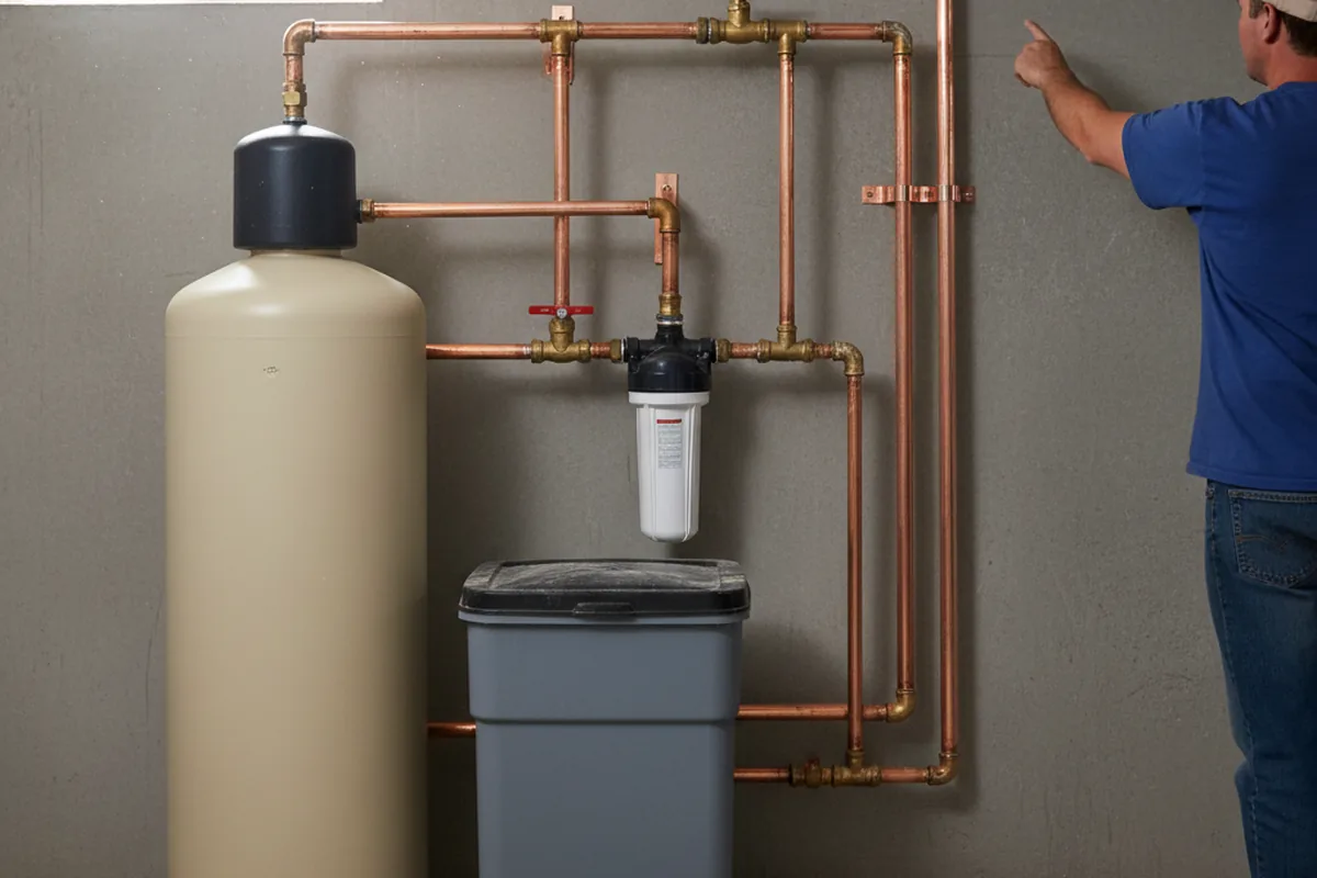 Whole-house water treatment system installed in Birch Run